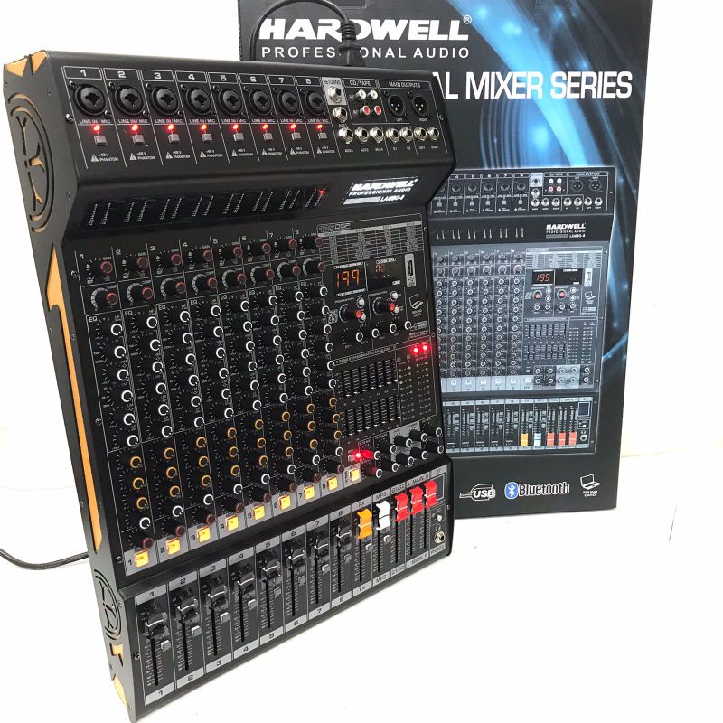 MIXER HARDWELL LAMBO 8 LAMBO-8 HARDWELL LAMBO 8 SOUNDCARD BLUETOOTH