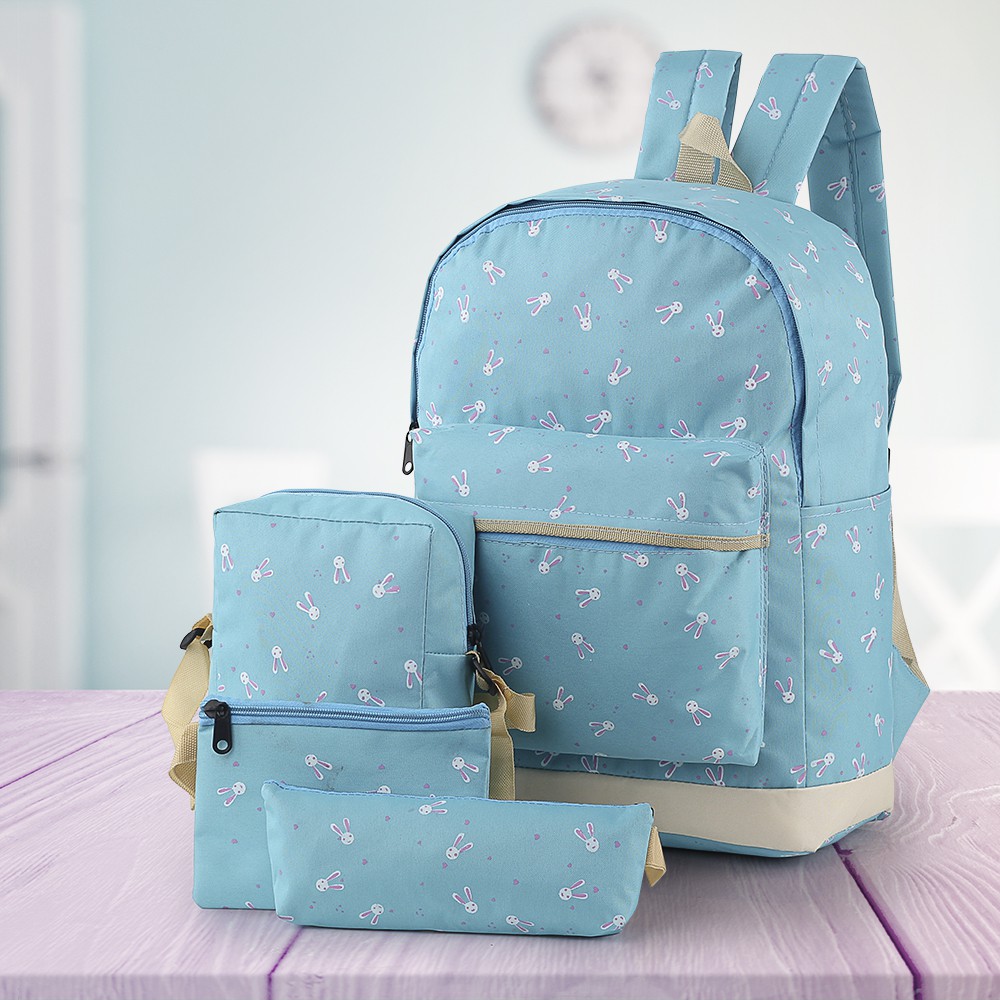 tas anak perempuan/ tas sekolah anak  murah/ tas backpack anak 4in1 GKS BR 302