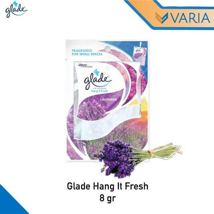 Glade Hang It Fresh 8 gr Pewangi Pengharum Ruangan Mobil Lemari Laci