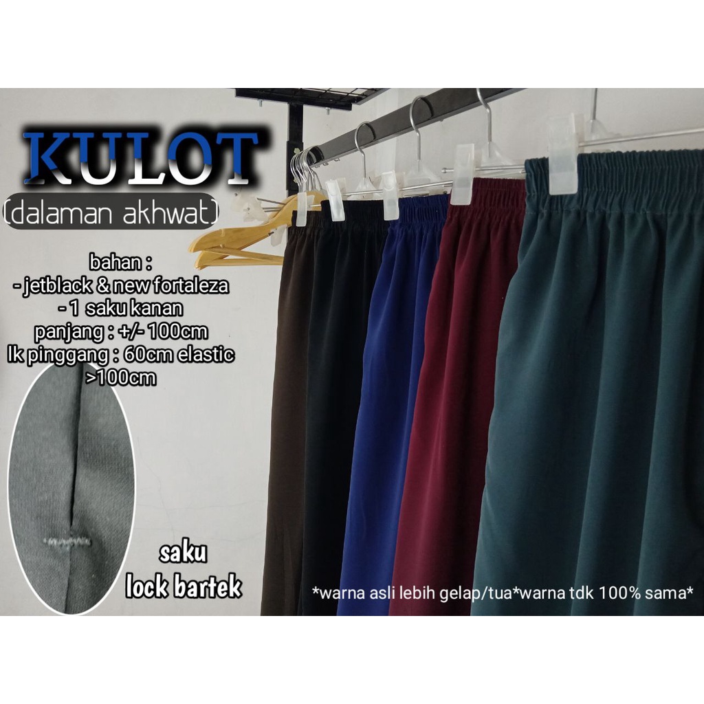 celamis kulot jetblack & new fortaleza premium