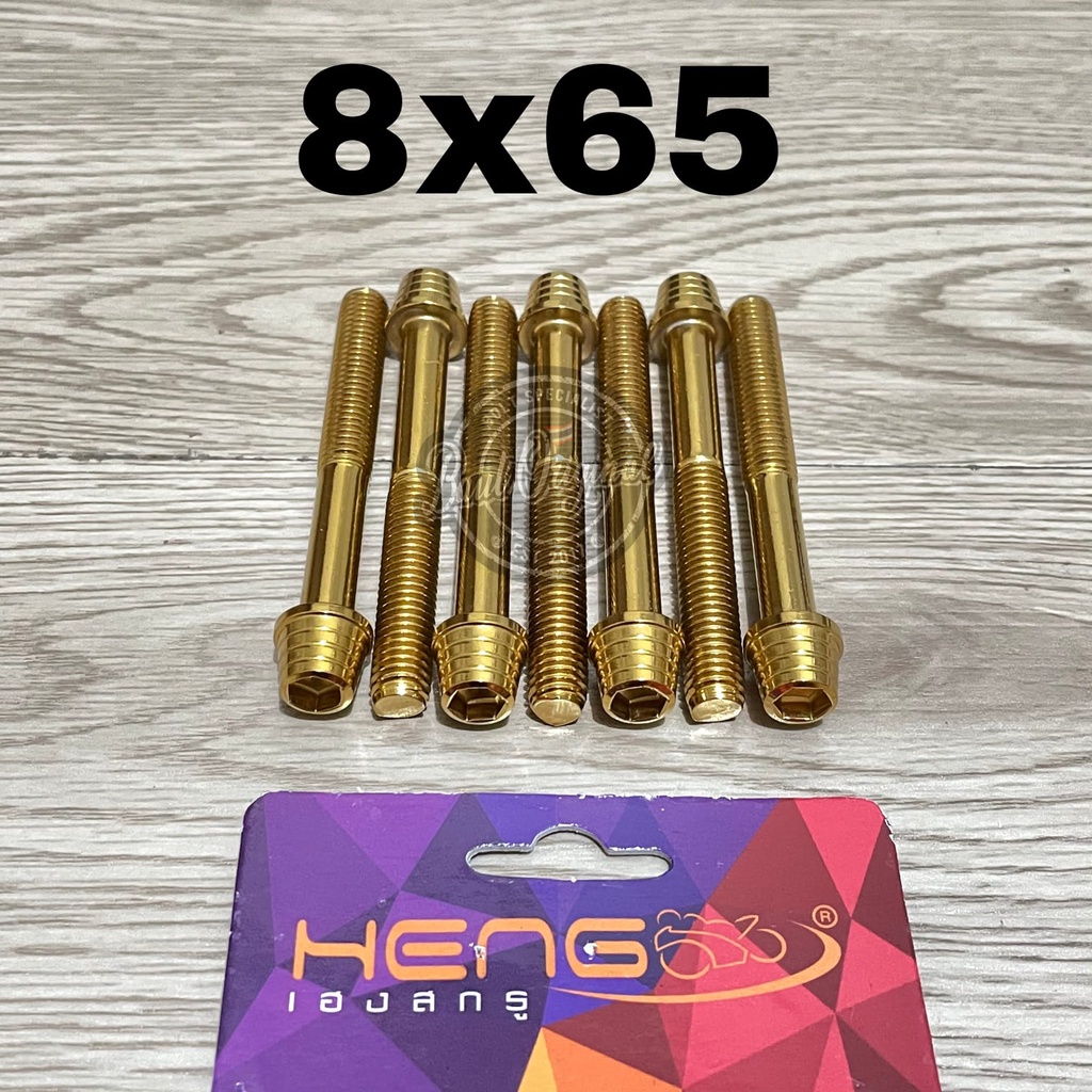 baut probolt kerucut gold 8x65 drat 12 panjang 6.5cm original heng