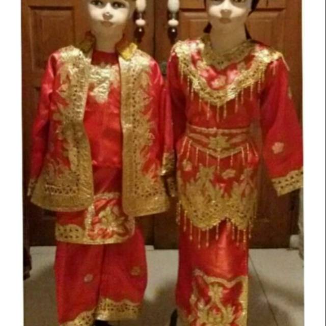Baju padang anak roki // baju sunat // baju padang pengantin L/P anak TK
