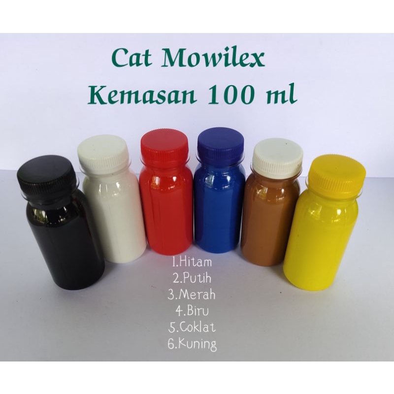 

Mowilex Ecer 100ml / 100Gram (murni belum dicampur air sedikitpun)