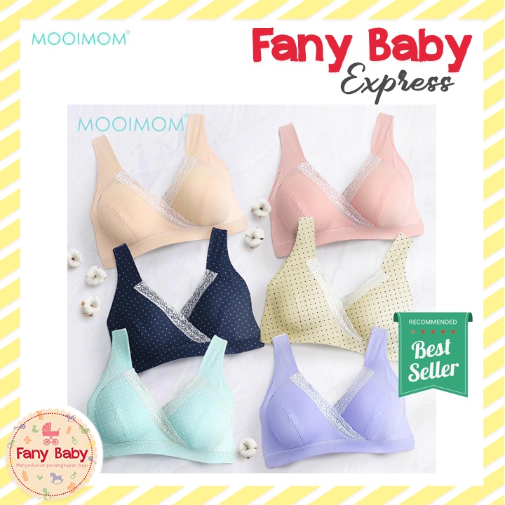 MOOIMOM CROSSOVER MATERNITY &amp; NURSING BRA B6886