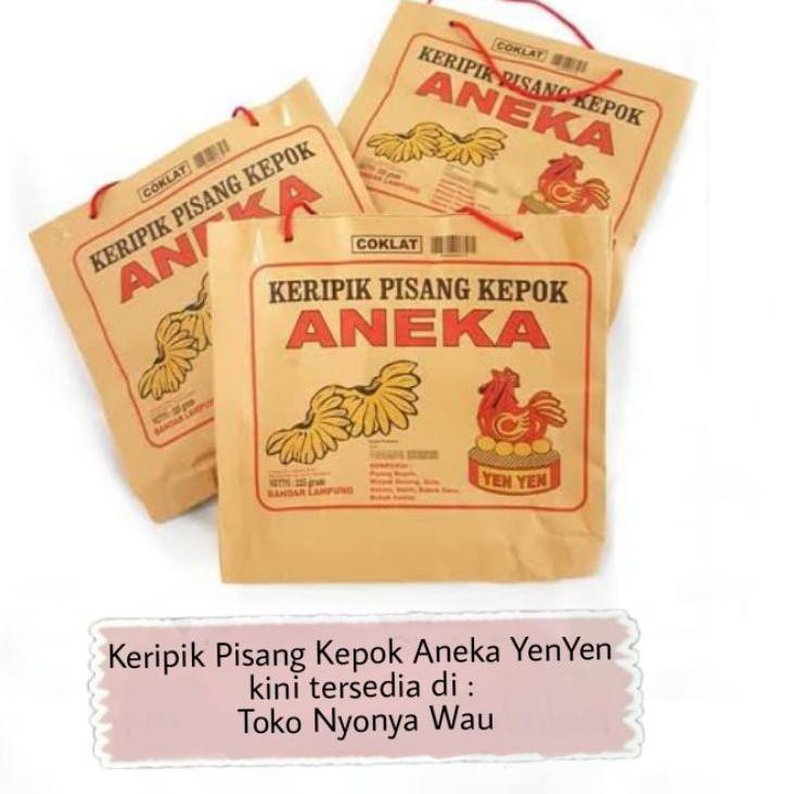 

[COD] Keripik Pisang Kepok Aneka Yen Yen Lampung TERLARIS dan TERMURAH