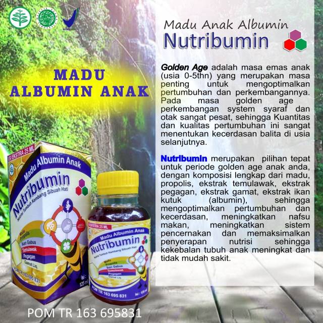 

Madu Nutribumin 125ml