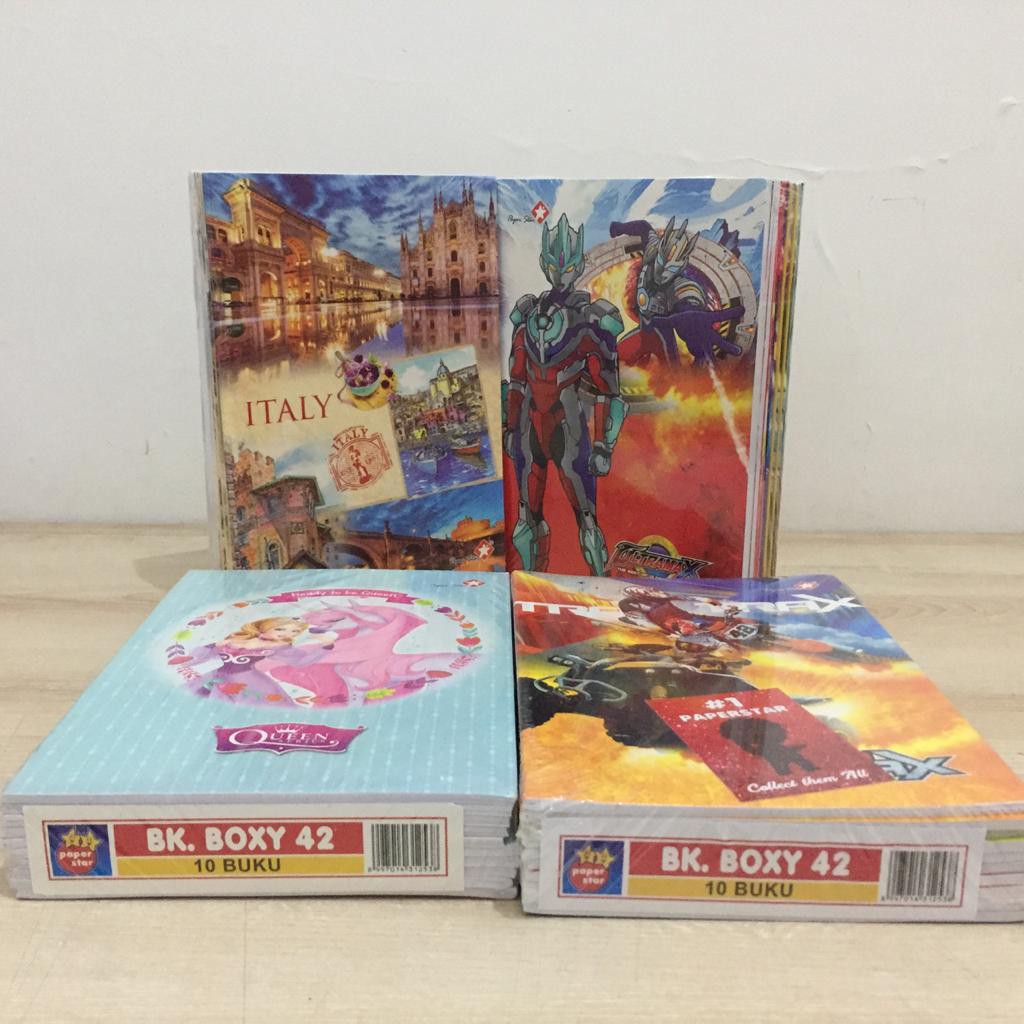 

Buku Tulis Boxy 42 Paper Star