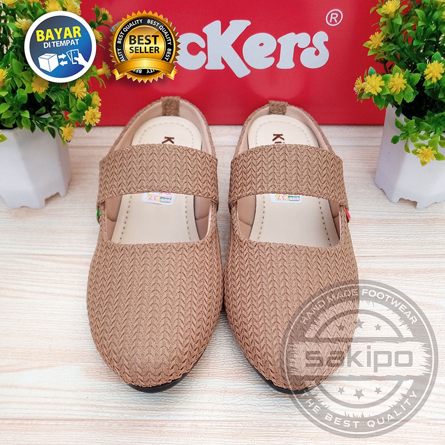 PROMO 12.12 BIRTHDAY SALE FLAT SHOES WANITA DEWASA REMAJA SLOP RAJUT KICKERS TRENDI NYAMAN DIPAKAI TERMURAH TERBARU TAMPIL CANTIK MENAWAN / SAKIPO