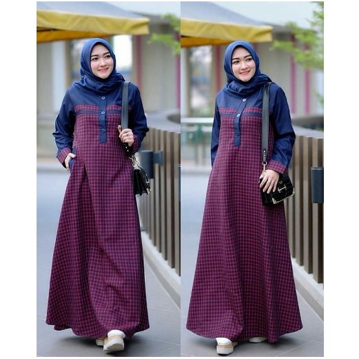 Baju Lebaran 2021 Terbaru Busana Muslim Gamis Murah Gaun Pesta Muslimah Baju Wanita Kondangan jumbo