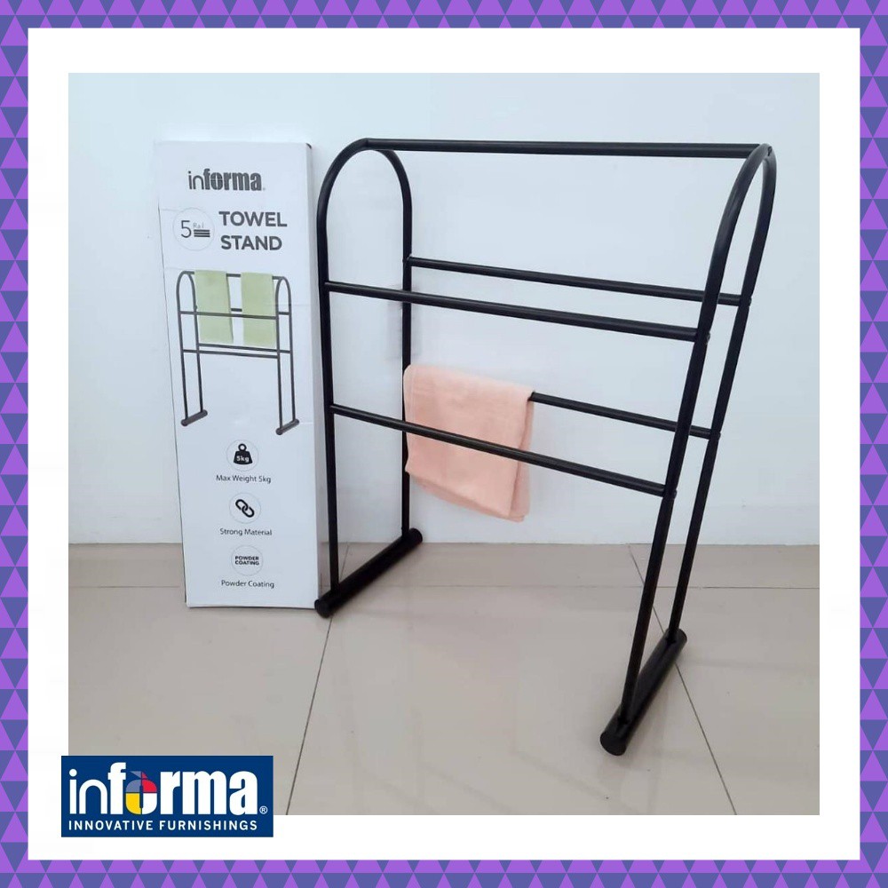 INFORMA - RAK JEMURAN HANDUK BAJU PAKAIAN / TOWEL STAND