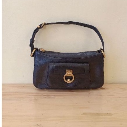 ❤️harga nett❤️ tas metrocity preloved second authentic second medium size shoulder