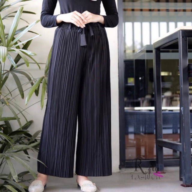 Baju Wanita Kulot plisket premium