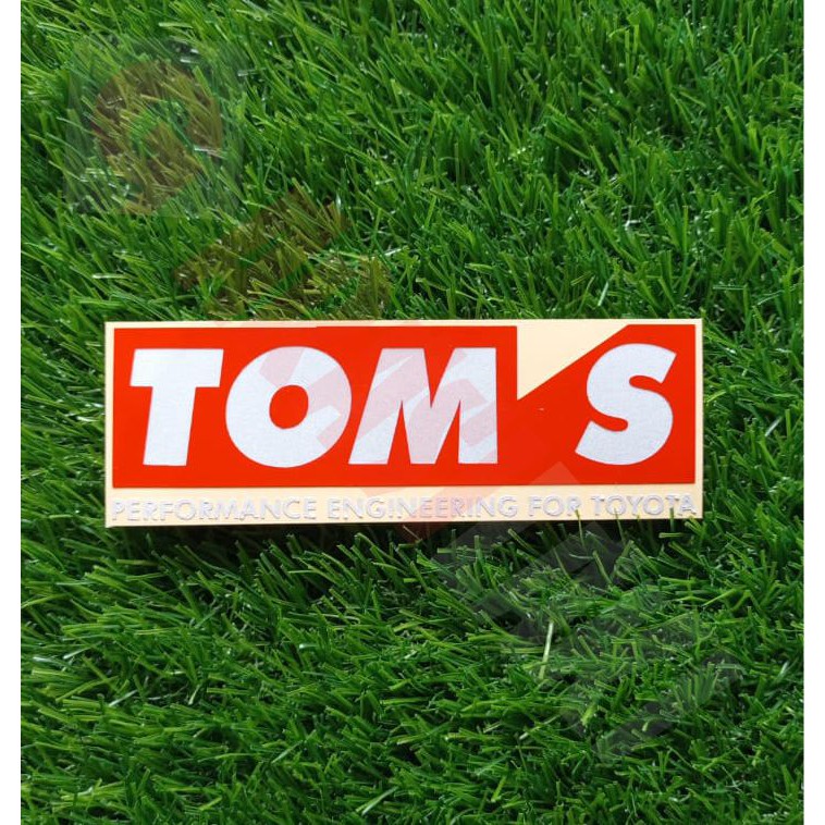 

sticker/cutting/TOMS/MERAH