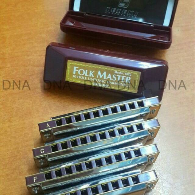 Harmonika SUZUKI Folkmaster 10 Holes Key C/G/A