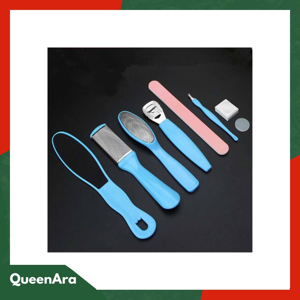 Biutte.co Alat Perawatan Kaki Manicure Pedicure Foot Care 8in1 IN180