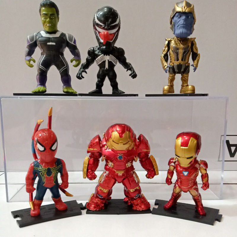 Hulkbuster/Iron man/Venom Action Figure Avengers set 6