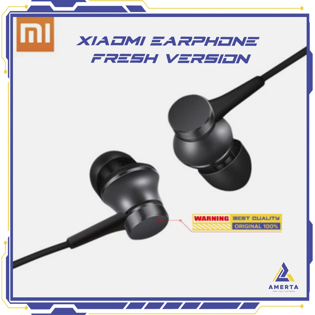 Earphone Fresh Version Xiaomi Mi Piston Huosai 3 (ORIGINAL)