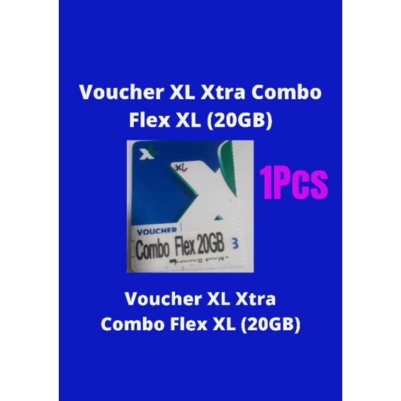 Voucher Kuota XL Xtra Combo Flex XL (21GB), Xl Combo Flex 20GB Nasional