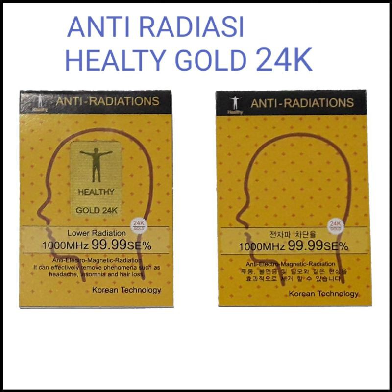 Anti radiasi Healthy Gold 24K