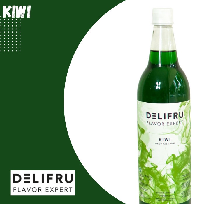 

KIWI SYRUP 100ML - DELIFRU FLAVOR SYRUP