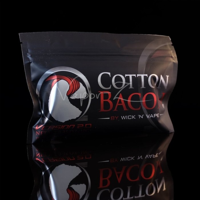 bacon v2 cotton kapas vape wicked and vape