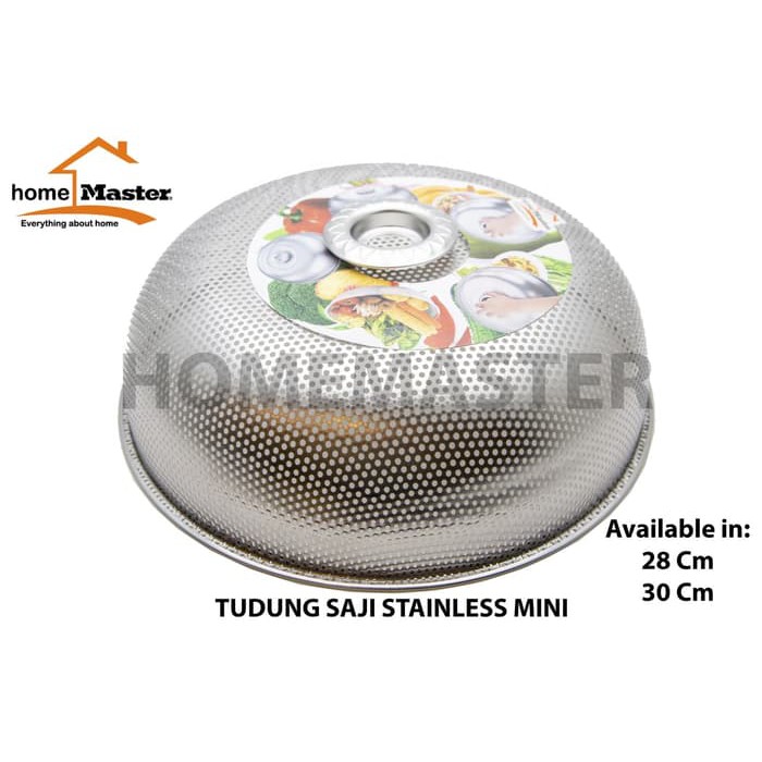 HomeMaster Tudung Saji Stainless Mini 30 Cm CG30