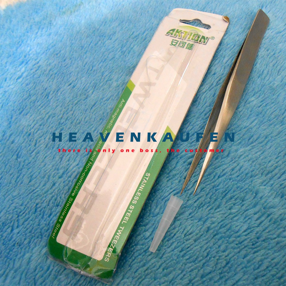 Pinset Obras Stainless Steel Kualitas Bagus (Tweezers)