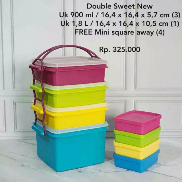 Double Sweet Set + Free (rantang) Tupwr