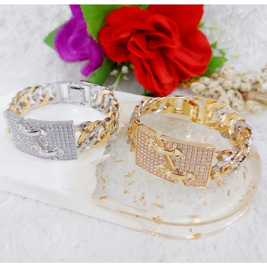 Xuping Gelang Plat Besar 1