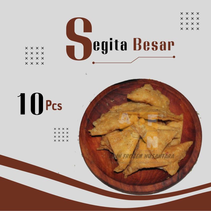 

Siomay Segitiga Besar 10 Buah (BKS)