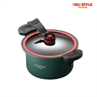 Newstyle Panci Presto Teflon E36 Pressure Cooker Pot Anti Lengket