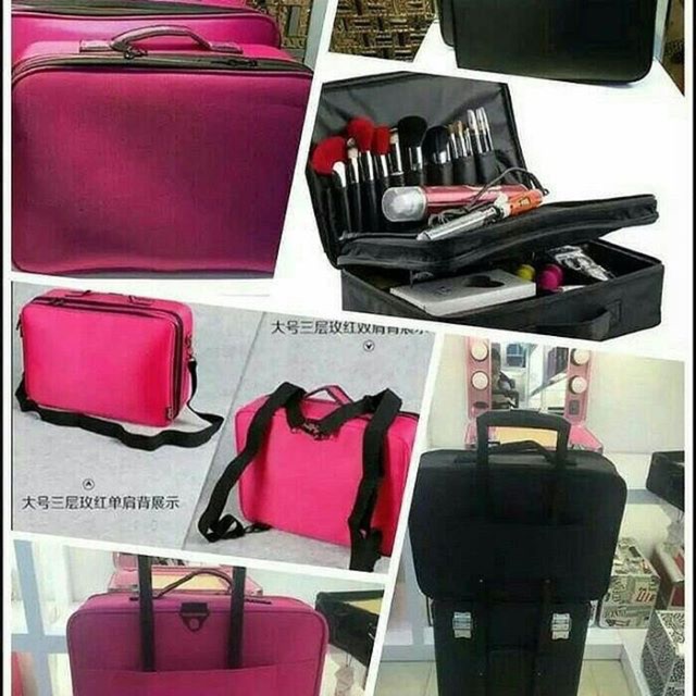 beauty case koper makeup make up tas bag mua rias