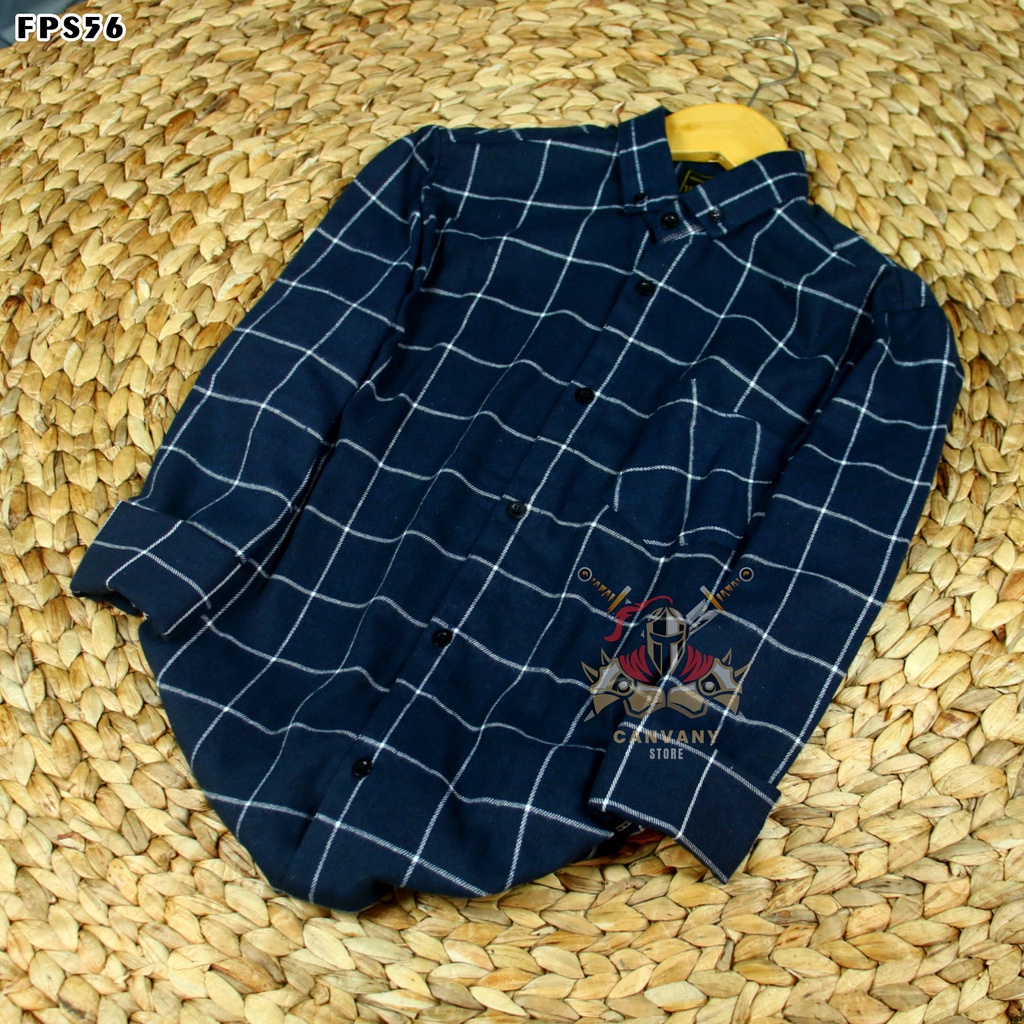 Kemeja Flanel Pria Kualitas Premium Lengan Panjang Unisex Hem Flanel Baju Flanel Pria Wanita