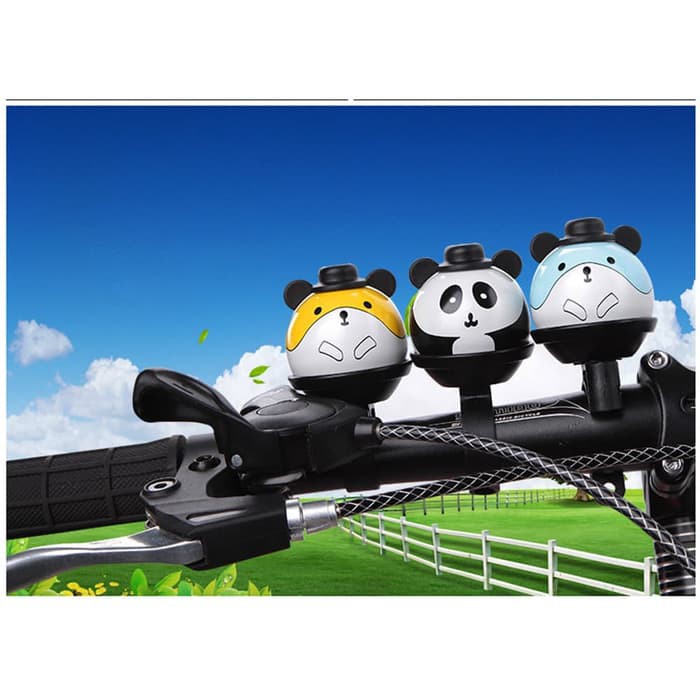 Bel Sepeda Kubah Panda Taiwan  Bel Sepeda Anak  Sepeda Lipat  MTB