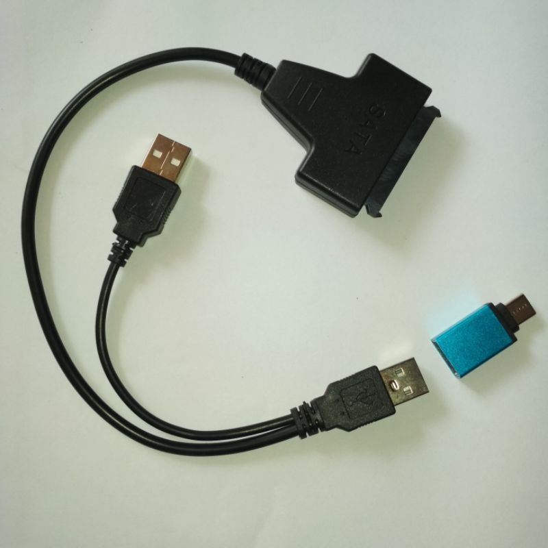 Kabel konektor konverter harddisk hardisk hdd SATA to USB Combo langsung tanpa adaptor