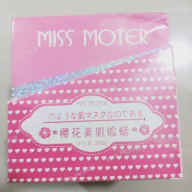 Miss Moter Cherry Blossom Beauty Face Wax Original