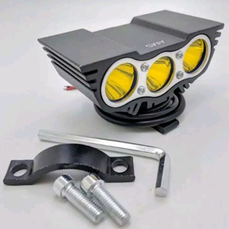 LAMPU TEMBAK OWL 3 MATA MINI BURUNG HANTU / CREE MINI OWL 3 MATA