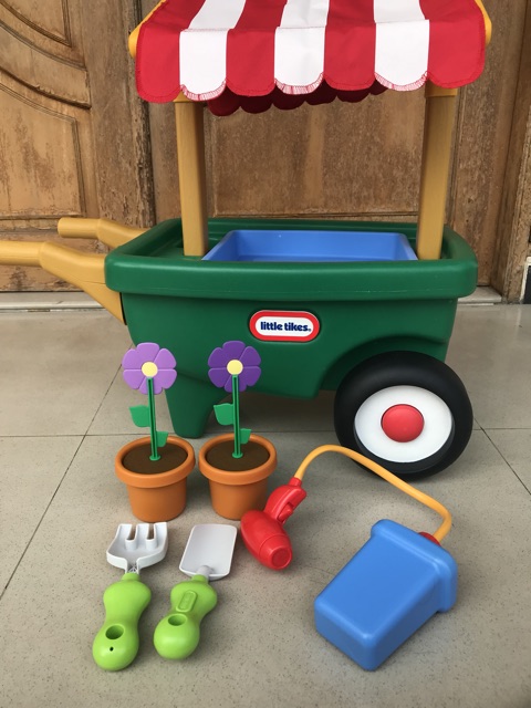 little tikes gardening cart