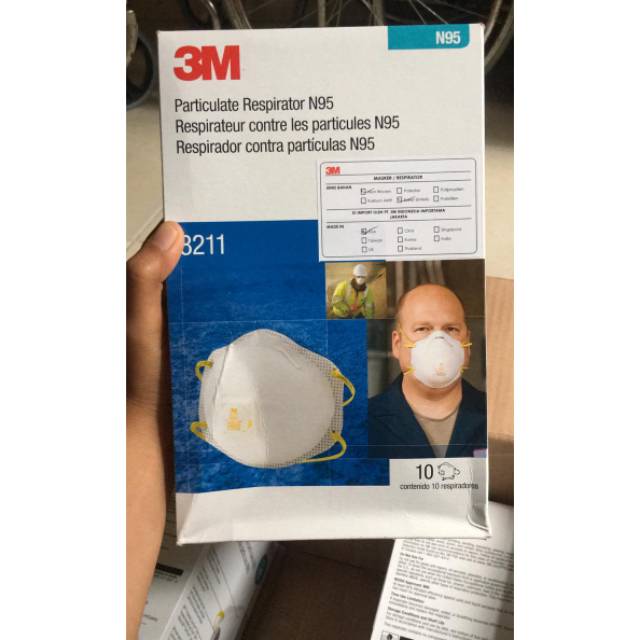 Masker / Respirator 3M 8211