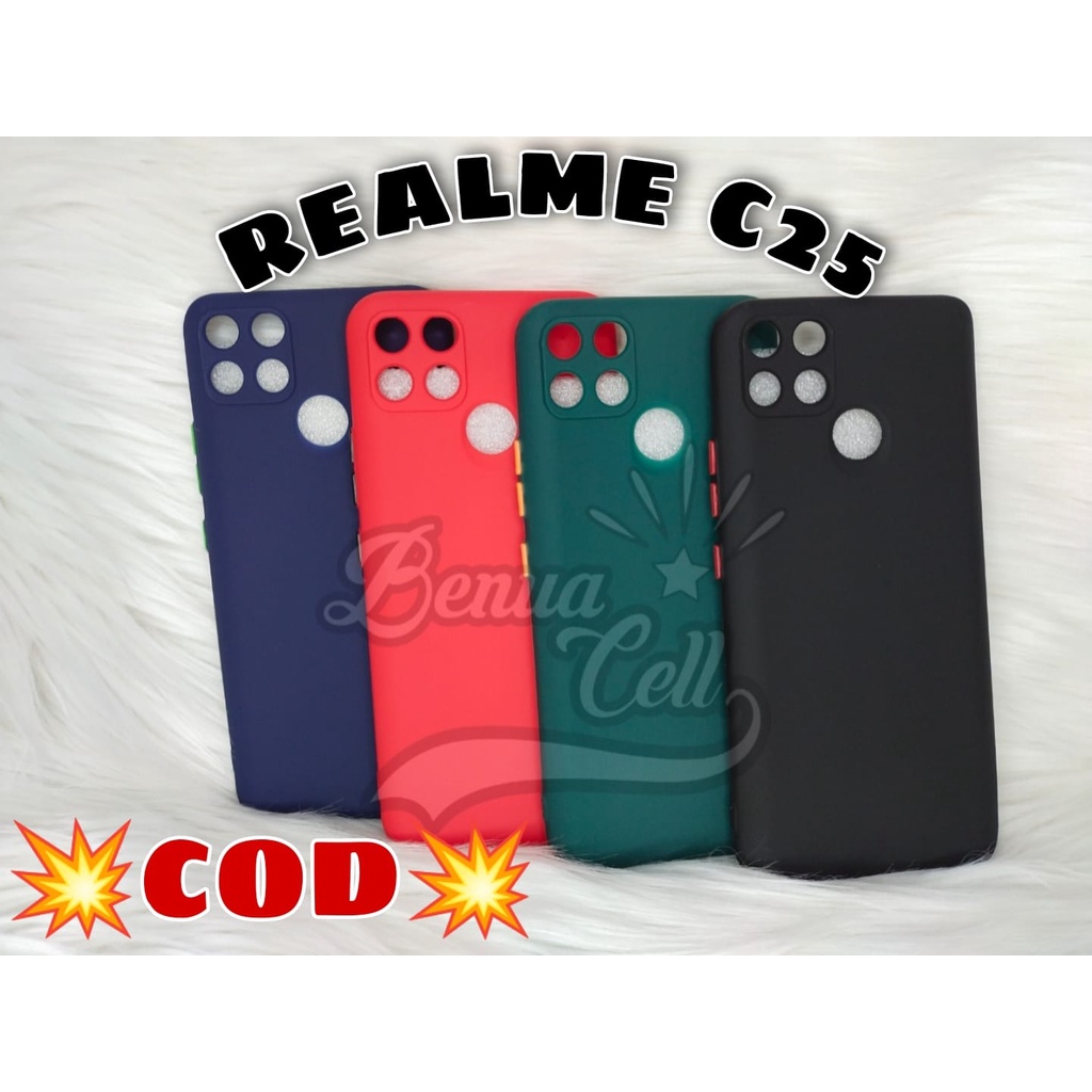 SOFTCASE MACARON REALME C21Y -REALME C25 // SOFTCASE MACARON PROTECTION KAMERA - BD