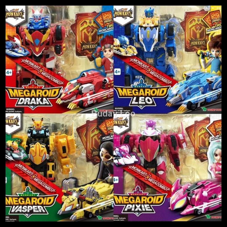 Terbaru Monkart Megaroid Draka Leo Vasper Pixie Rarrken Dante Zero Lancelot