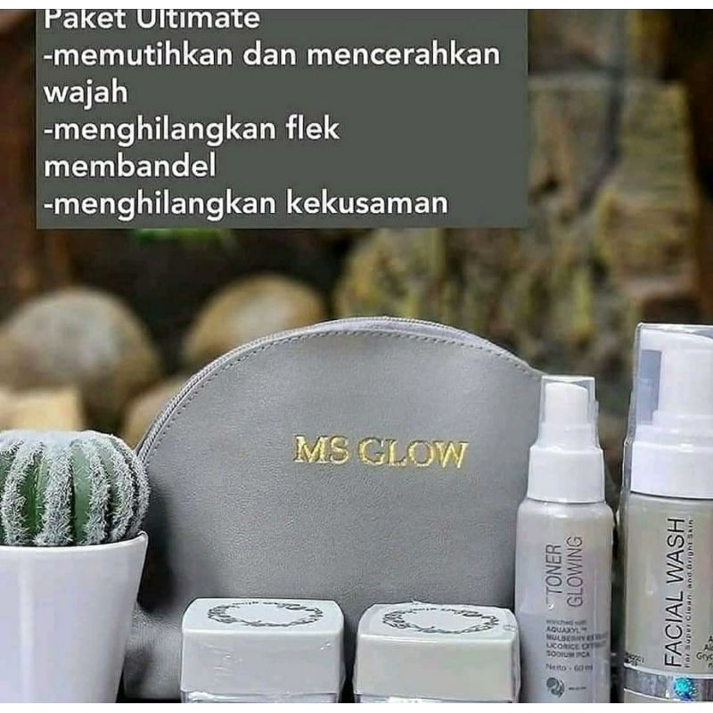 PAKET ULTIMATE / FLEK MS GLOW - ULTIMATE SERIES MS GLOW