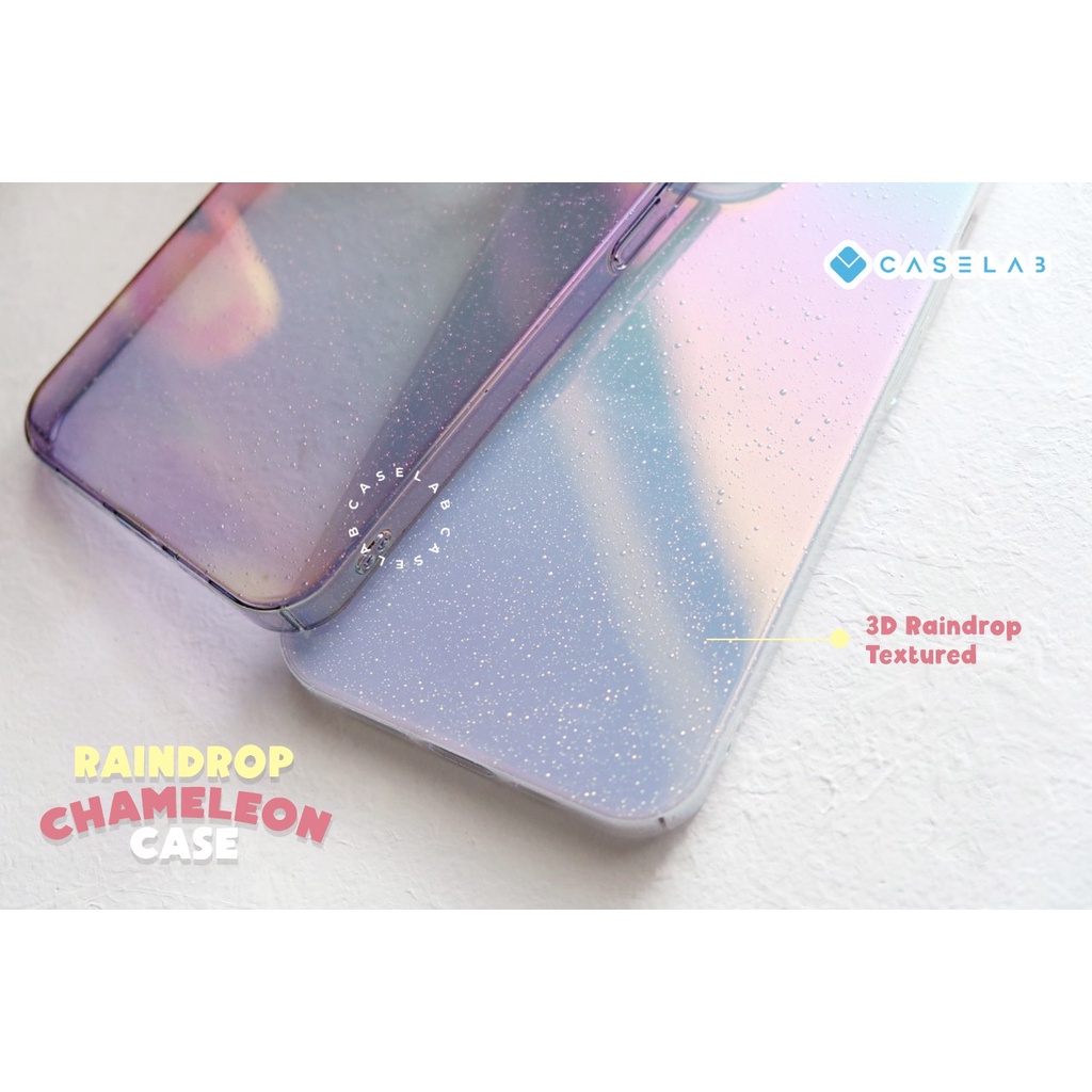 NEW CHAMELEON RAIN DROP SUPERTHIN PC HARDCASE 13 PROMAX 13 PRO 13 13 MINI 12 PROMAX 12 PRO 12 12 MINI 11 PROMAX 11 PRO 11 XS MAX XR X XS CASE GLITER EFFECT