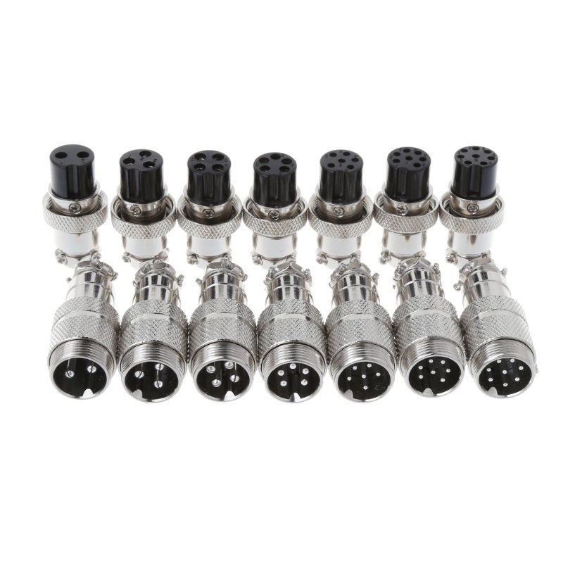 Btsg Gx16 Konektor Male Female Plug 2 / 3 / 4 / 5 / 6 / 7 / 8 Pin