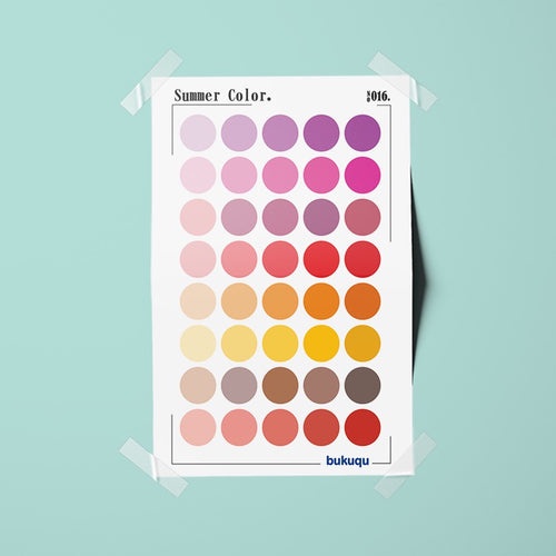 

Bukuqu Stiker Deco Summer Color untuk Notebook, Planner