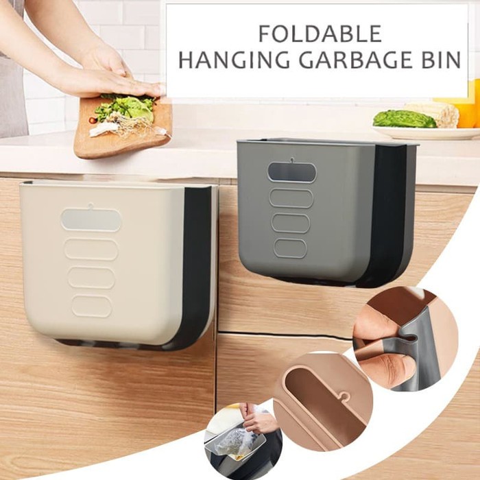 Tempat Sampah Lipat / Tempat sampah dapur foldable