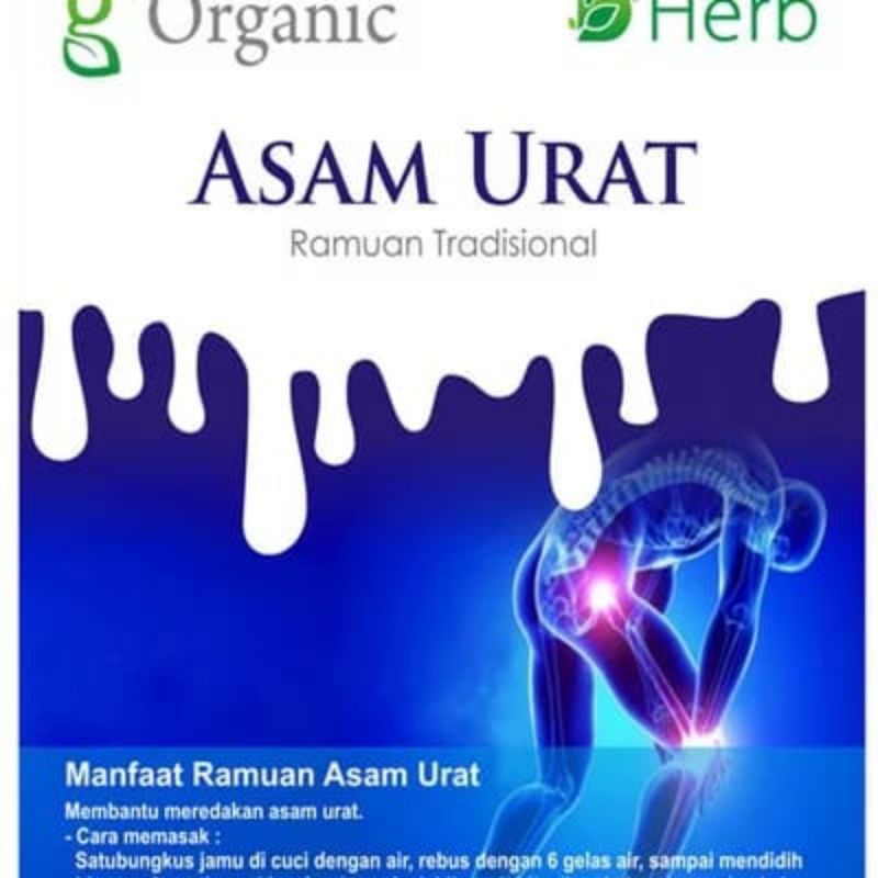 

D'herb Jamu Godok ASAM URAT - Daun & Rempah