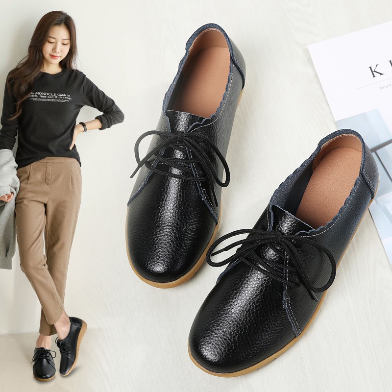 FOKU Sepatu Flat Shoes Nyaman Untuk Wanita Flatshoes