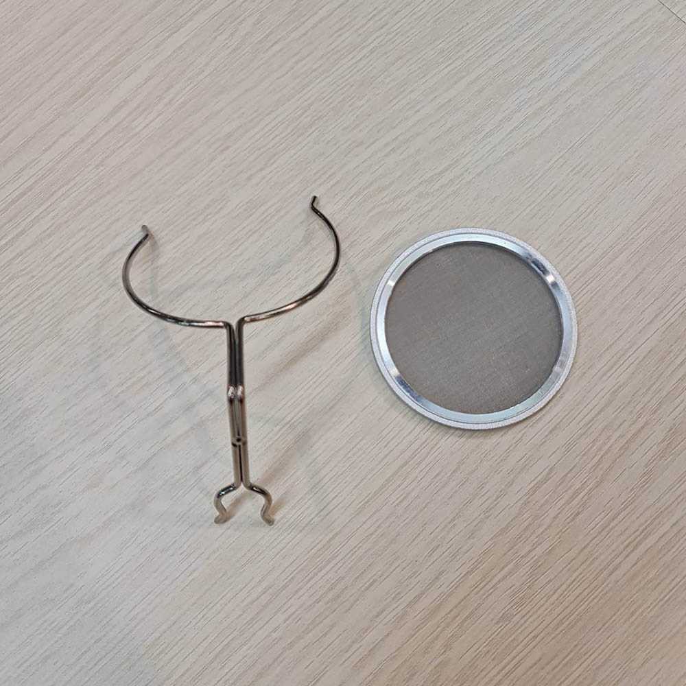 Pop Filter Suara Windshield Metal Mesh Microphone Cover to Mic BM-8000