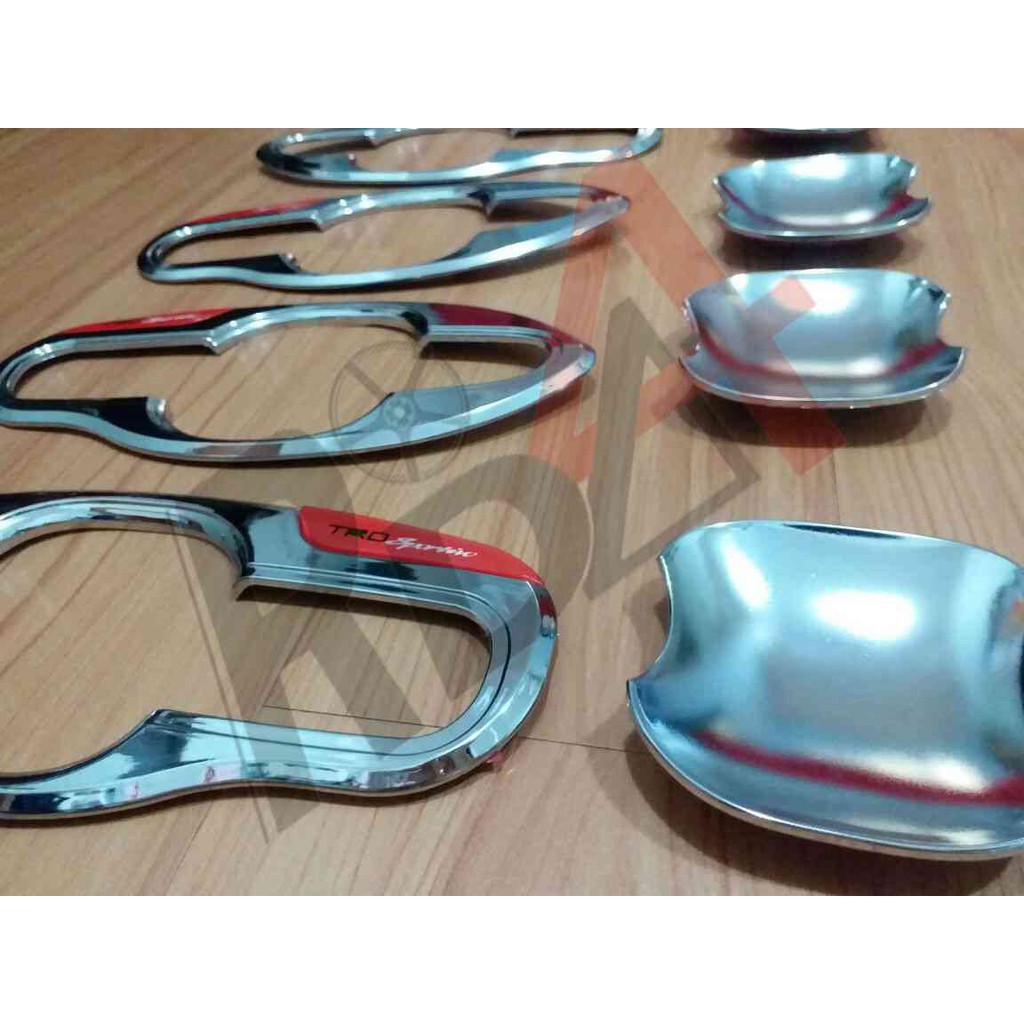 Outer Handle Daihatsu Sigra TRD List Merah Platinum